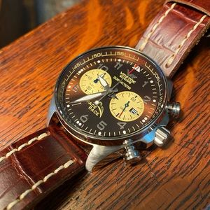 Mens sport chronograph watch